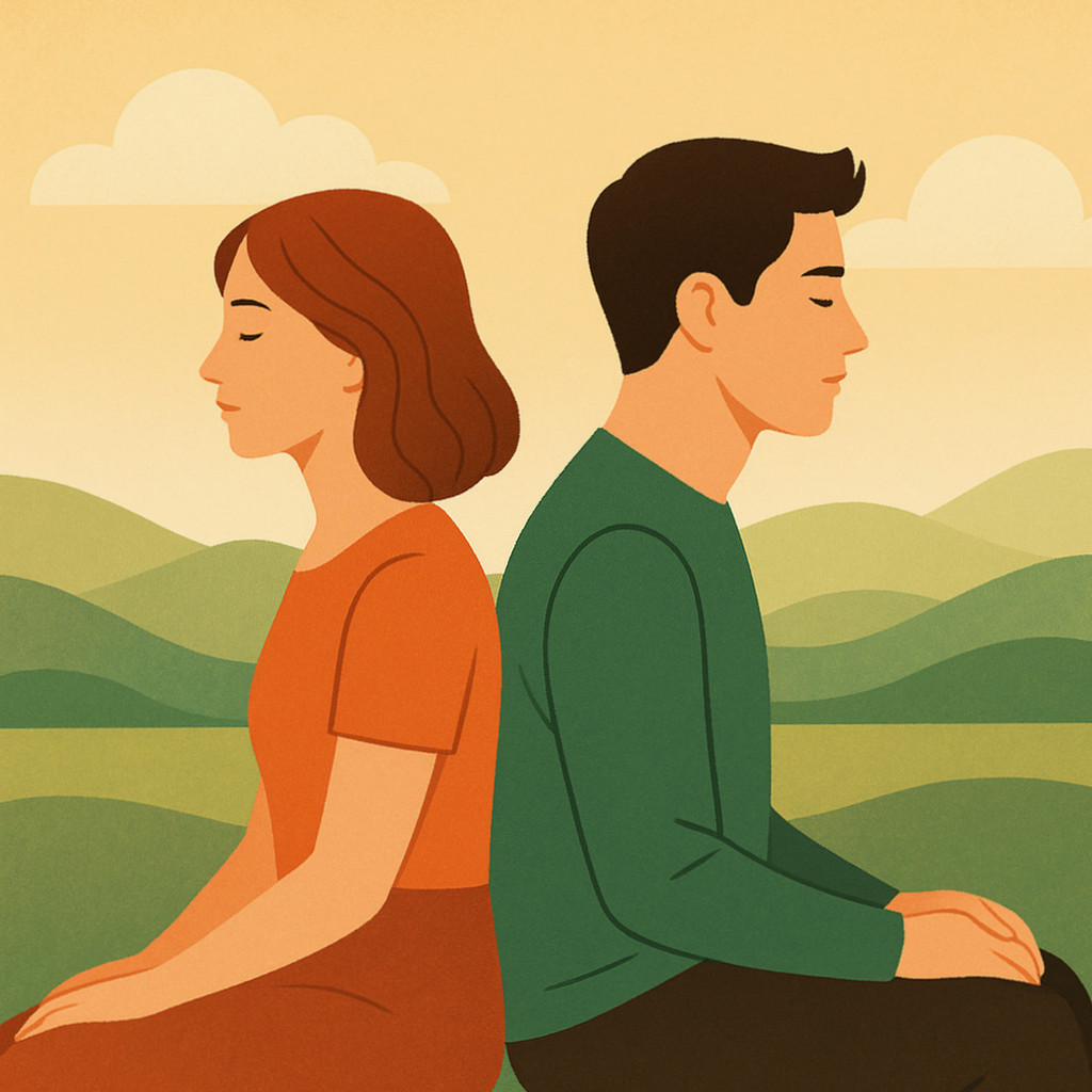 MBTI 유형별 이상형과 특징을 설명하는 일러스트로, 다양한 사람들의 성격과 취향이 반영되어 있다.