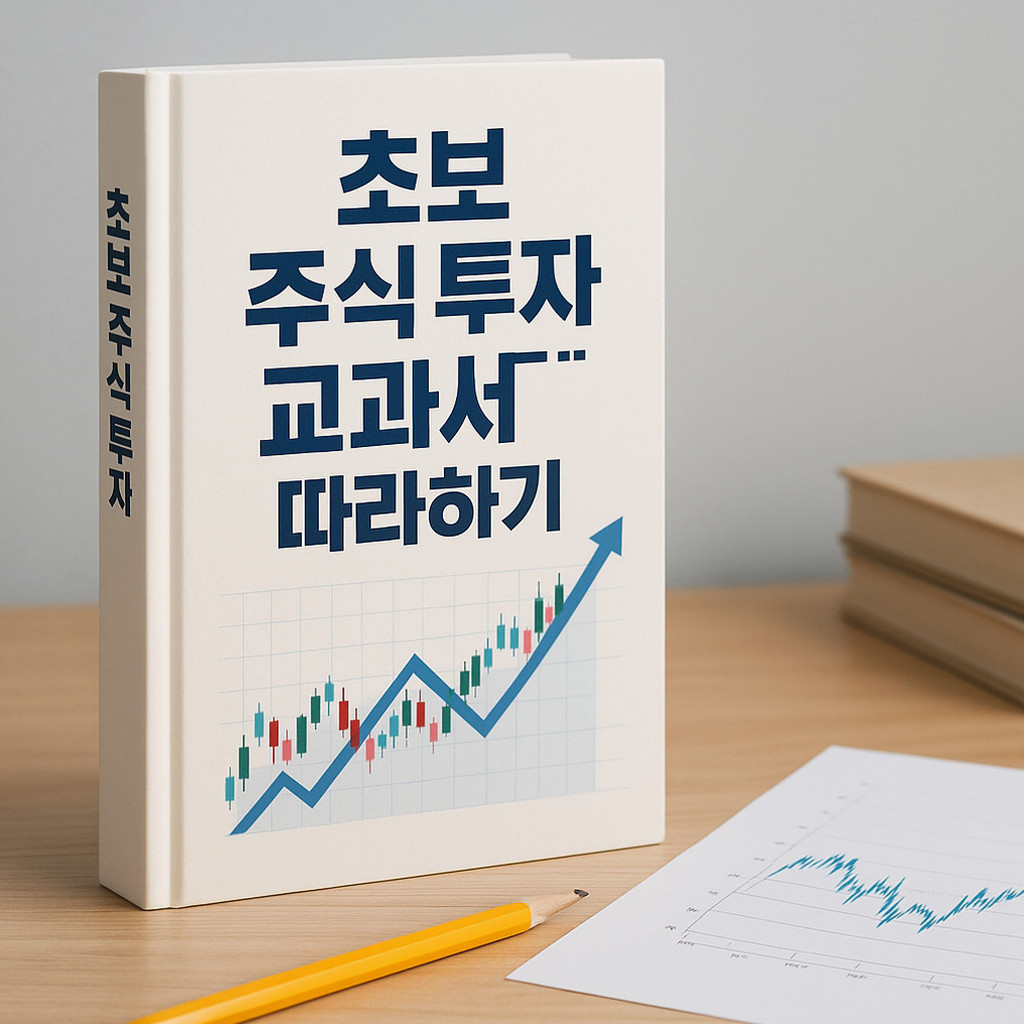 초보 주식책 《주식투자 교과서 따라하기》의 구성과 대상, 기초 용어부터 매매 원칙까지 살펴보는 글의 대표 이미지.